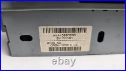 Jaguar XF (2011-2015) AM/FM Radio Used Genuine CF6N-18C815-LK