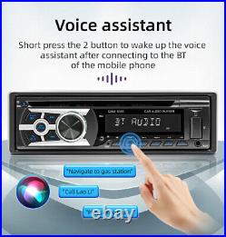 LCD Car Radio 1 DIN Bluetooth Stereo MP3 Player USB/TF/FM Head Unit CD VCD DVD