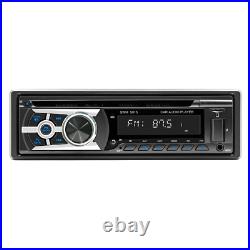 LCD Car Radio 1 DIN Bluetooth Stereo MP3 Player USB/TF/FM Head Unit CD VCD DVD