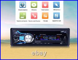 LCD Screen Bluetooth Car Stereo Audio Radio DVD CD MP3 Player With USB AUX MMC