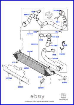 Land Rover Air Duct Range Rover Sport 2.0 SI4 4x4 3.0 P400 MHEV 4x4 Genuine