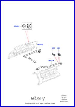 Land Rover Breather Tube Range Rover Sport 3.0 D350 4x4 Genuine