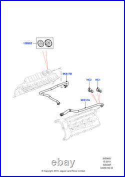 Land Rover Breather Tube Range Rover Sport 3.0 D350 4x4 Genuine