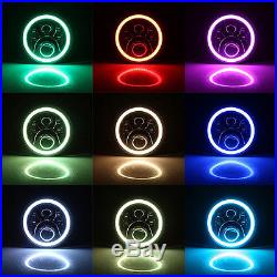 Land Rover Defender RGB LED Bluetooth Headlights (Colour Switch) E-Marked RHD