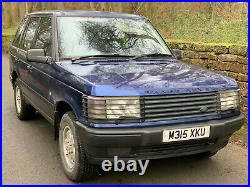 Land Rover Range Rover. 4.0 Se Auto 1995 P38. Blue. Estate