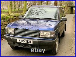 Land Rover Range Rover. 4.0 Se Auto 1995 P38. Blue. Estate