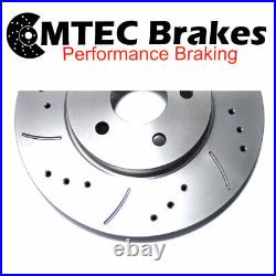 Land Rover Range Rover II Front Brake Discs ALL Drilled Grooved