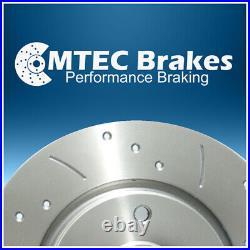 Land Rover Range Rover II Front Brake Discs ALL Drilled Grooved