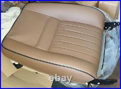Land Rover Range Rover P38a New Tan Leather Passenger Seat Back