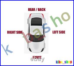 Left Front Bumper Cover Front L Closed Black Fits Land Rover Range Rover Sport