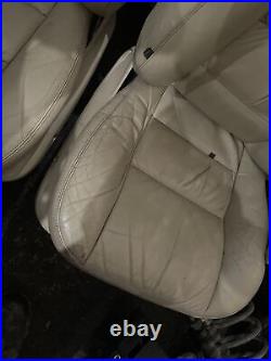 Lot10+ RANGE ROVER P38 Eclectic Leather Seats Cream Napper Van VW Camper Bus