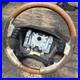 Lot14_RANGE_ROVER_P38_Steering_Wheel_Leather_Cream_Good_Ish_Wood_01_vl
