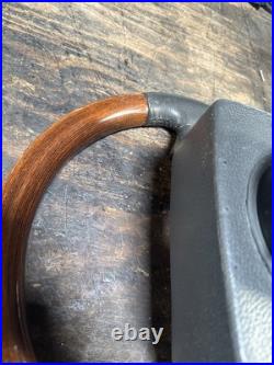 Lot17 RANGE ROVER P38 Steering Wheel Leather Black Wood Lot17 RANGE ROVER P38 Steering Wheel Leather Black Wood