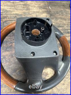 Lot17 RANGE ROVER P38 Steering Wheel Leather Black Wood Lot17 RANGE ROVER P38 Steering Wheel Leather Black Wood