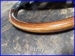 Lot18 RANGE ROVER P38 Steering Wheel Leather Black Wood