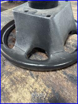 Lot19 RANGE ROVER P38 Steering Wheel Leather Black Wood