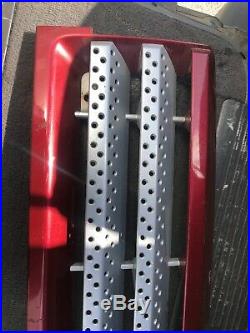 Lot1 RANGE ROVER P38 Supercharge Front Grill Up Guard Red 696