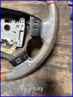 Lot21 RANGE ROVER P38 Steering Wheel Leather Grey Wood Lot21 RANGE ROVER P38 Steering Wheel Leather Grey Wood