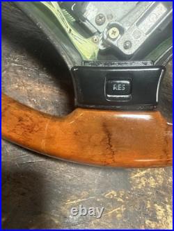 Lot22 RANGE ROVER P38 Steering Wheel Leather Full Wood