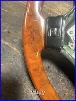 Lot22 RANGE ROVER P38 Steering Wheel Leather Full Wood