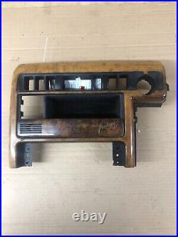 Lot2 RANGE ROVER P38 Genuine Walnut Wood Autobiography Front Dash Switch Panel