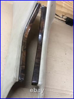 Lot3 RANGE ROVER P38 Centre Console Wood Walnut Cream Genuine Autobiography