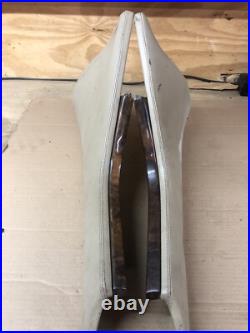 Lot3 RANGE ROVER P38 Centre Console Wood Walnut Cream Genuine Autobiography