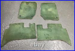 Lot6 Range Rover P38 Green Genuine Set Front And Rear Mats Look At Pictures