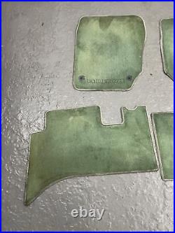 Lot6 Range Rover P38 Green Genuine Set Front And Rear Mats Look At Pictures