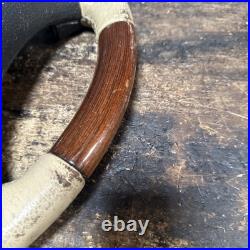 Lot8 RANGE ROVER P38 Steering Wheel Leather Cream Good Ish Wood Lot8 RANGE ROVER P38 Steering Wheel Leather Cream Good Ish Wood