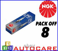 NGK LPG (GAS) Spark Plugs Rover 2000-3500 #1497 8pk