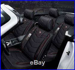 New 6D Pu Leather Car Seat Covers Cars Cushion Auto Accessories Car-Styling