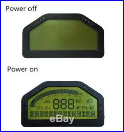 OBD2 Bluetooth Connection Dash Race Display Dashboard LCD Screen Digital Gauge