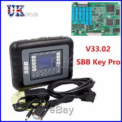 OBDII V33.02 Enhanced SBB Car Key Programmer Locksmith Diagnostic Tool UK STOCK