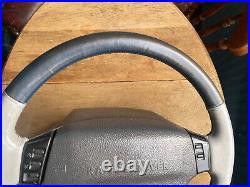 P38 range rover autobiography steering wheel blue and grey Special Order V Rare