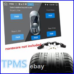 Pair 13.3in Car Headrest Digital Monitor Video Player Touch Screen WIFI 2+32G