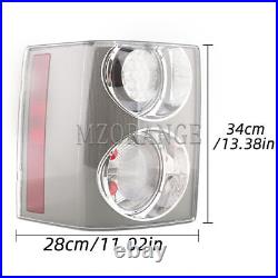 Pair Left+Right Rear Tail Light Lamp For Land Range Rover HSE L322 2002-2009