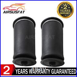 Pair Rear Air Ride Suspension Air Spring Bellows For Range Rover 2 P38 1994-2002