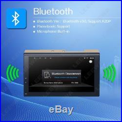 Quad Core Android 6.0 WIFI 7 2DIN Car Radio Stereo GPS Nav Bluetooth Multimedia