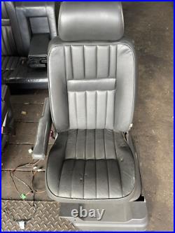 RANGE ROVER P38 2.5 4.0 4.6 BLACK LEATHER INTERIOR SEATS MANUAL TRIM 94-02 5 Bar RANGE ROVER P38 2.5 4.0 4.6 BLACK LEATHER INTERIOR SEATS MANUAL TRIM 94-02 5 Bar