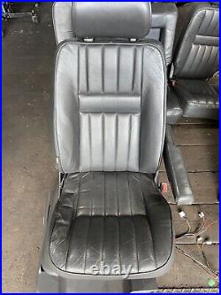 RANGE ROVER P38 2.5 4.0 4.6 BLACK LEATHER INTERIOR SEATS MANUAL TRIM 94-02 5 Bar RANGE ROVER P38 2.5 4.0 4.6 BLACK LEATHER INTERIOR SEATS MANUAL TRIM 94-02 5 Bar