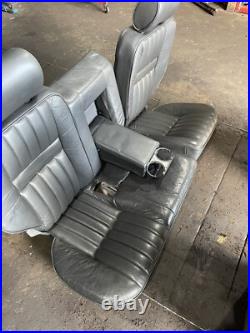 RANGE ROVER P38 2.5 4.0 4.6 BLACK LEATHER INTERIOR SEATS MANUAL TRIM 94-02 5 Bar RANGE ROVER P38 2.5 4.0 4.6 BLACK LEATHER INTERIOR SEATS MANUAL TRIM 94-02 5 Bar