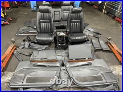 RANGE ROVER P38 2.5 4.0 4.6 BLACK LEATHER INTERIOR SEATS PANELS TRIM 94-02 5 Bar