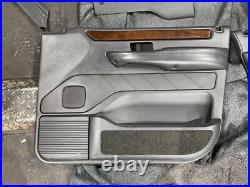 RANGE ROVER P38 2.5 4.0 4.6 BLACK LEATHER INTERIOR SEATS PANELS TRIM 94-02 5 Bar