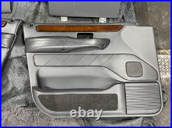RANGE ROVER P38 2.5 4.0 4.6 BLACK LEATHER INTERIOR SEATS PANELS TRIM 94-02 5 Bar
