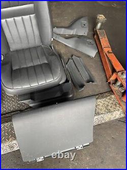 RANGE ROVER P38 2.5 4.0 4.6 BLACK LEATHER INTERIOR SEATS PANELS TRIM 94-02 5 Bar