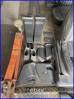 RANGE ROVER P38 2.5 4.0 4.6 BLACK LEATHER INTERIOR SEATS PANELS TRIM 94-02 5 Bar