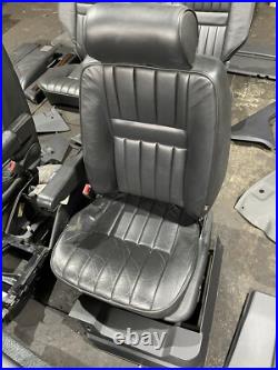 RANGE ROVER P38 2.5 4.0 4.6 BLACK LEATHER INTERIOR SEATS PANELS TRIM 94-02 5 Bar