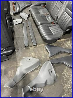 RANGE ROVER P38 2.5 4.0 4.6 BLACK LEATHER INTERIOR SEATS PANELS TRIM 94-02 5 Bar