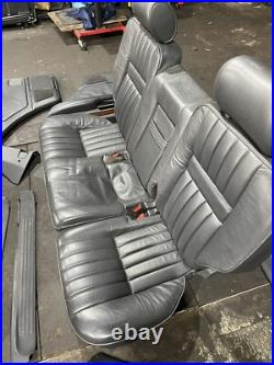 RANGE ROVER P38 2.5 4.0 4.6 BLACK LEATHER INTERIOR SEATS PANELS TRIM 94-02 5 Bar RANGE ROVER P38 2.5 4.0 4.6 BLACK LEATHER INTERIOR SEATS PANELS TRIM 94-02 5 Bar